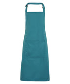 Colours bib apron with pocket