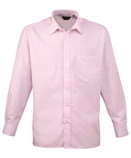 Long sleeve poplin shirt
