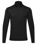 TriDri® recycled long sleeve brushed back ¼ zip top