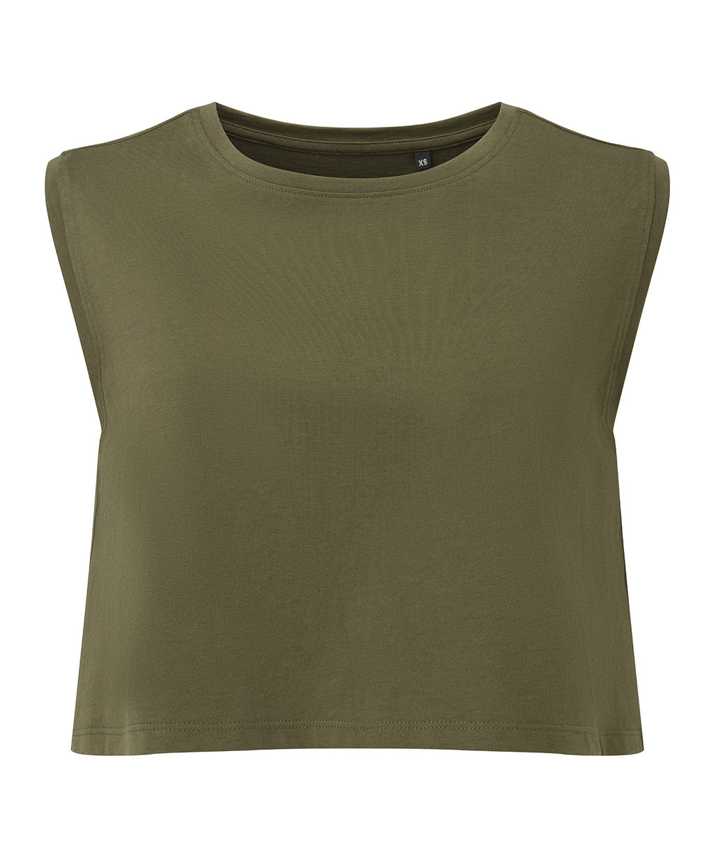 Women’s TriDri® organic crop tank