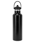 TriDri® Vacuum sports water bottle with flip-up straw