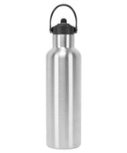 TriDri® Vacuum sports water bottle with flip-up straw